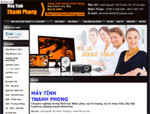 Tablet Screenshot of maytinhthanhphong.com